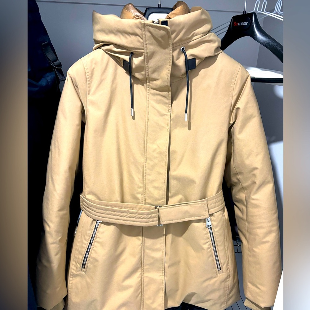 Mackage Jeni 2-in-1 coat in camel